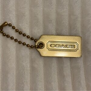 Coach Hang Tag